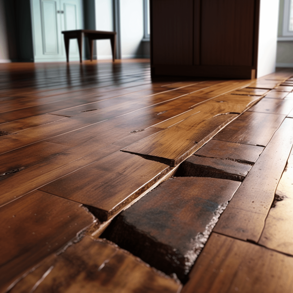 Uneven faulty floor